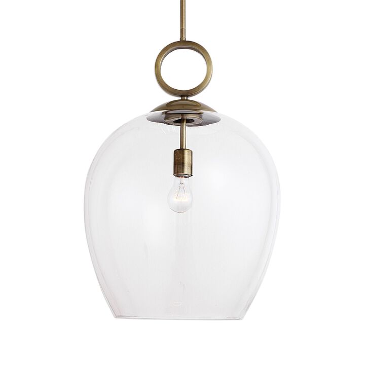 Uttermost Calix Large Blown Glass 1 Light Pendant Uttermost Calix Large Blown Glass 1 Light Pendant